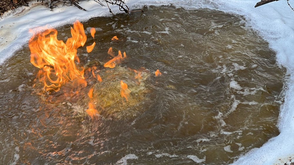 Düzce'de yanan su korkuttu beni - 1