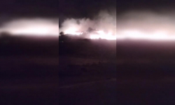 Dün gece Gökçeada'da 4 farklı noktada çıkan yangın kontrol altına alındı.