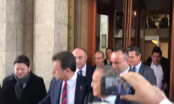 İmamoğlu, TBMM'de Kılıçdaroğlu'nu dinledi: Cumhurbaşkanımı her yerde dinlemek benim için bir zevk