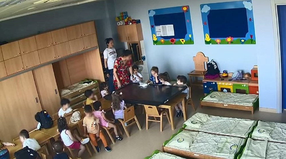 Tekirdağ'da bir anaokulunda öğretmen şiddeti - 3