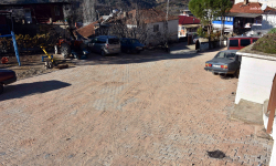 Germencik Belediyesi sanayi sitesinde üst yapı çalışmaları devam ediyor