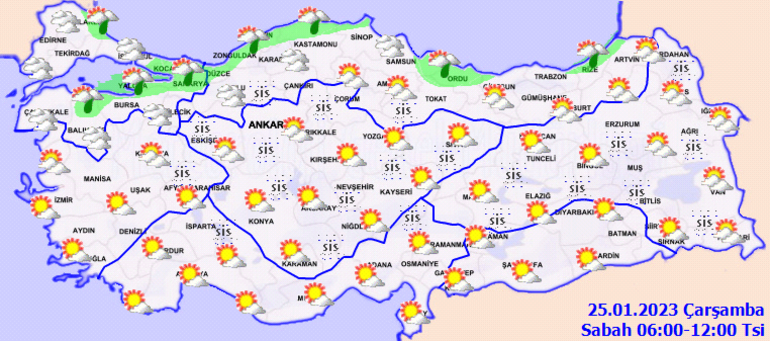 Meteoroloji'den yeni hava raporu Bugün (25 Ocak) hava nasıl olacak, yağmur var mı Kocaeli, Sakarya, Yalova ve İstanbul'a son dakika uyarısı