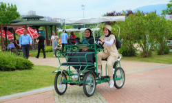 50 bin kişi bisiklete bindi