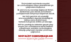 Sosyalistler cumhurbaşkanı adayı arıyor