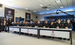 IMECE uydusunun fırlatılması şiddetli rüzgarlar nedeniyle 27 saniye gecikti.