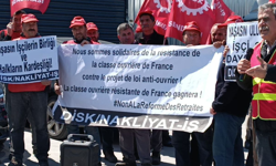 Aish Transport Sendikası: Fransız işçi yalnız değil