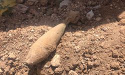 Şanlıurfa'da altyapı çalışmalarında bulunan harç imha edildi