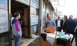 İYİ Parti Grup Başkanvekili Erhan Usta, Samsun'un sel bölgesinde incelemelerde bulundu.