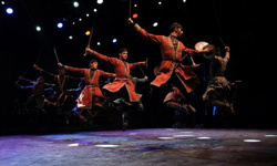 Sukhishvili'den Bursa'da yerçekimine meydan okuyan gösteri