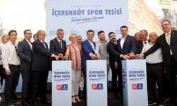 İBB'nin İçerenköy Spor Tesisi için temel atma töreni düzenlendi