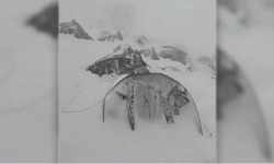 İsmail Saymaz paylaştı: "Böyle geçici üs mü olur? Çadırlar kara batmış..."