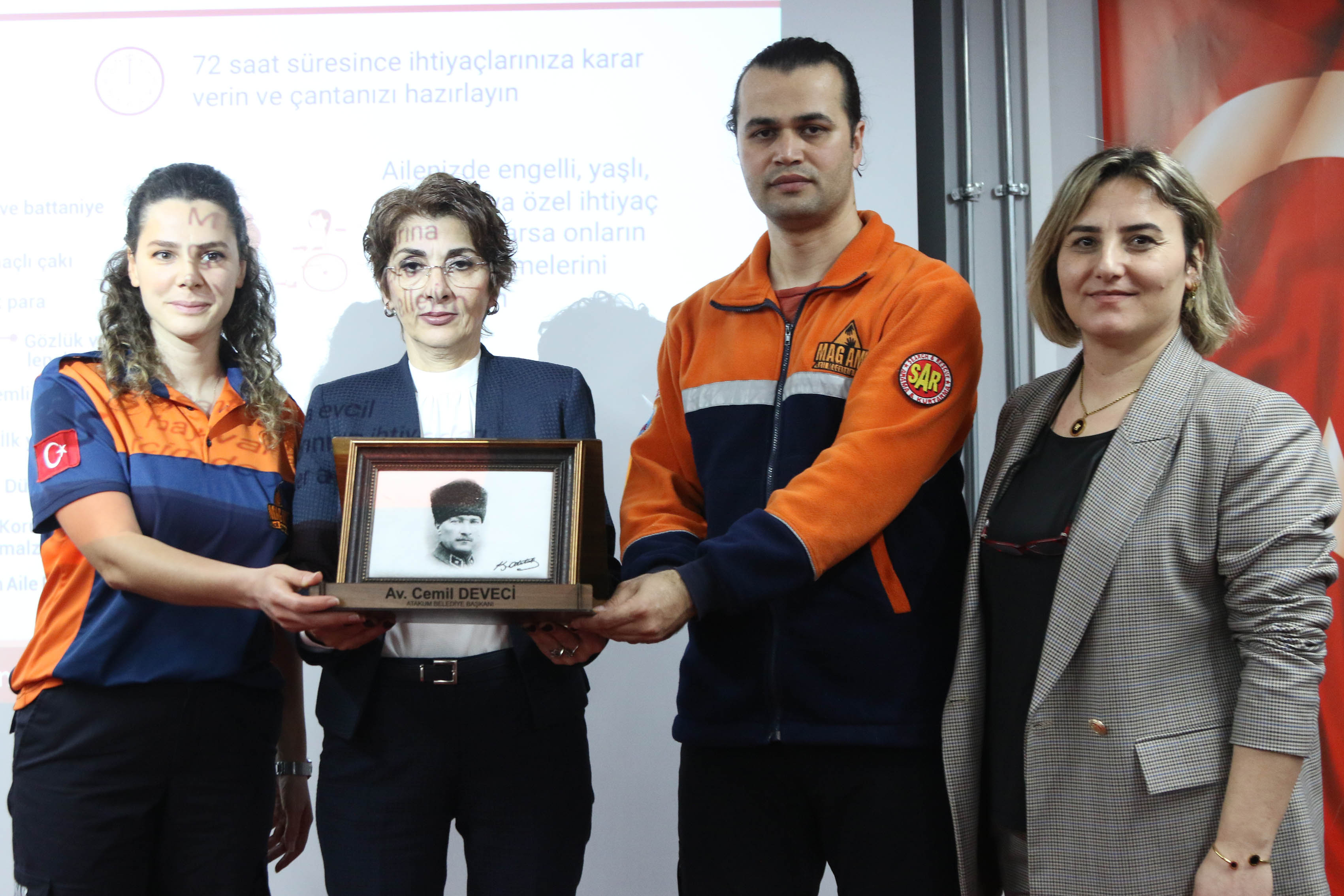 Atakum Belediyesi’nden Afet Farkındalık Semineri 5